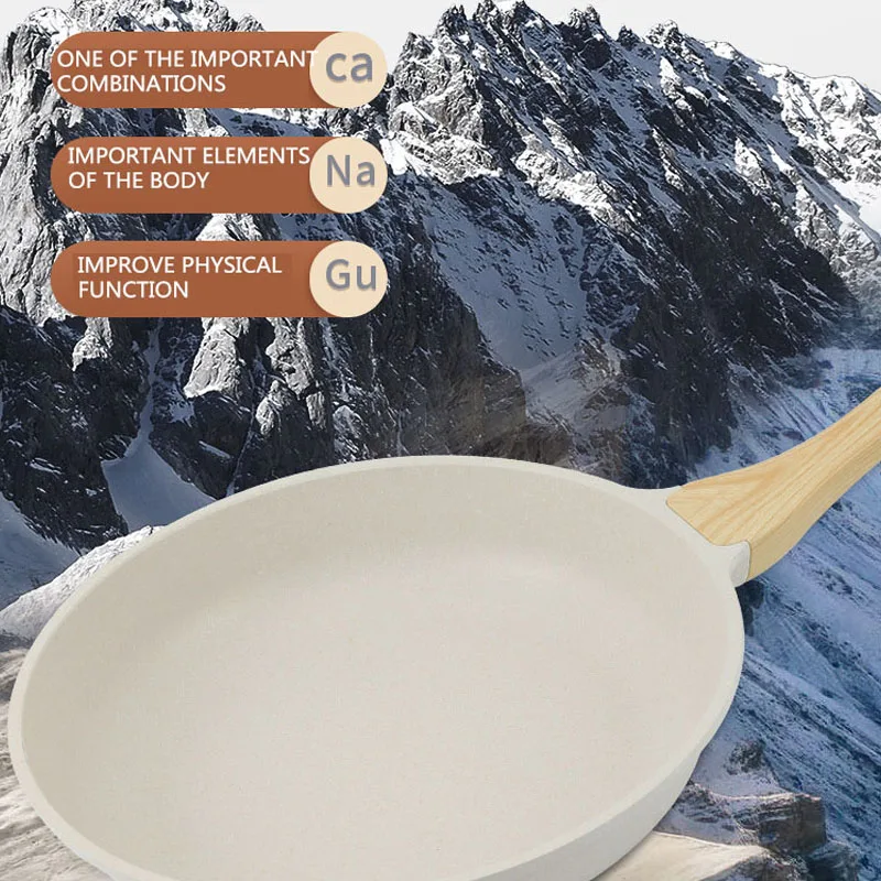 Non-stick Wok Frying Pan Ceram - огляд і ціна Danish Pancake Pan
