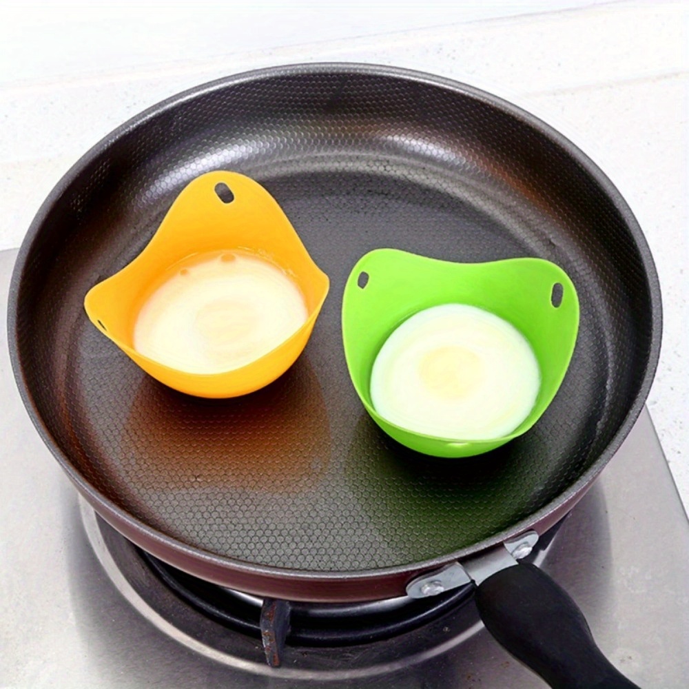 4Pcs Random Colors Egg Poacher - огляд і ціна Egg Waffle Pan