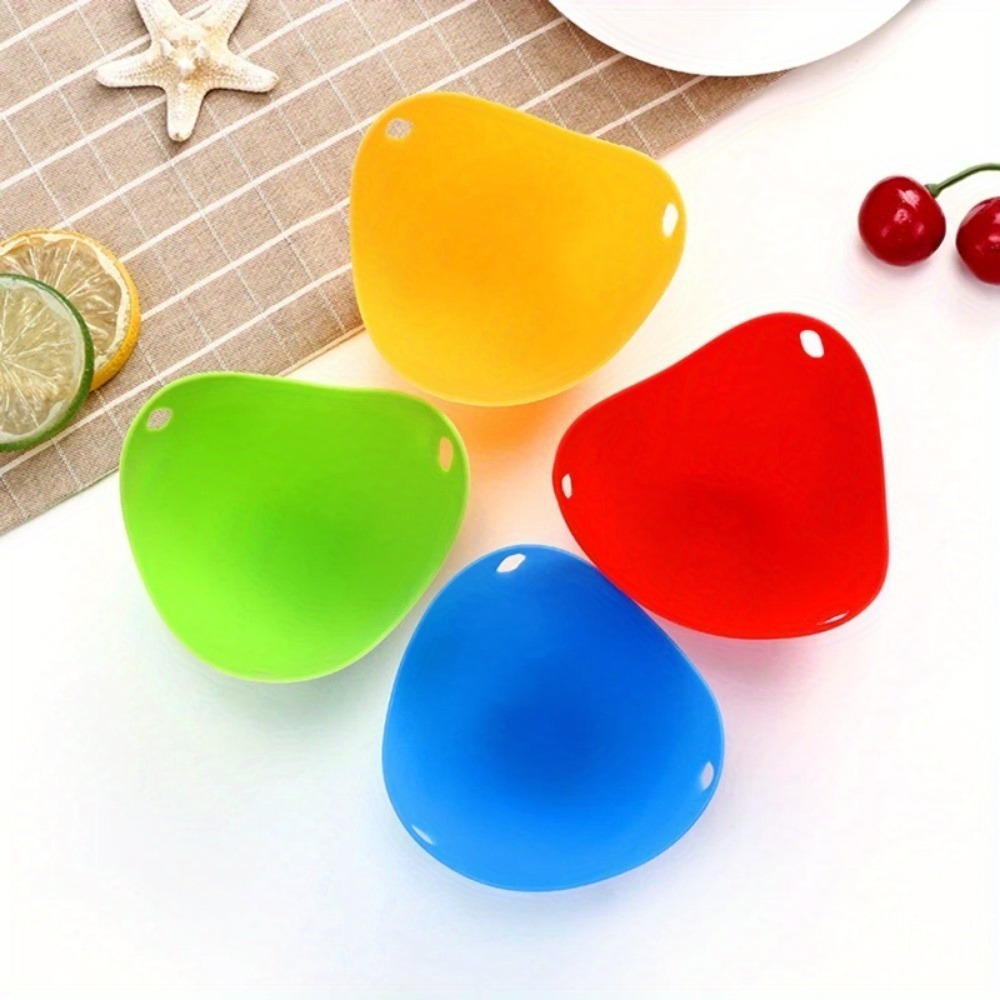 4Pcs Random Colors Egg Poacher - огляд і ціна Egg Waffle Pan