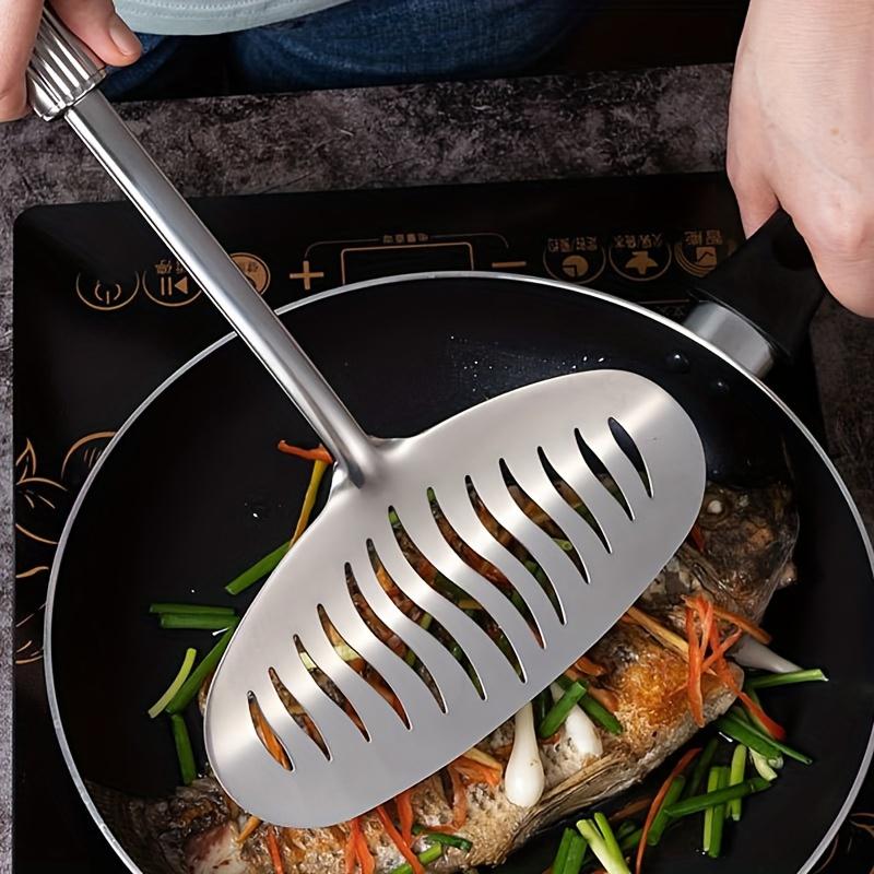 1PC Large Stainless Steel Fish - огляд і ціна Okonomiyaki Spatula
