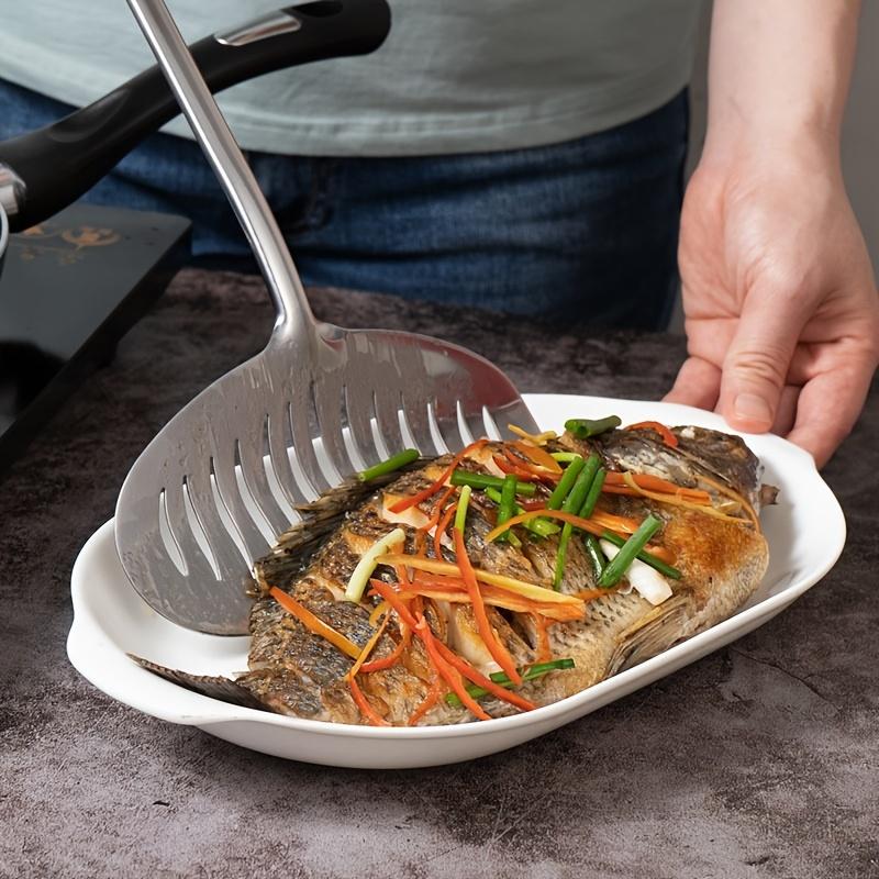 1PC Large Stainless Steel Fish - огляд і ціна Okonomiyaki Spatula