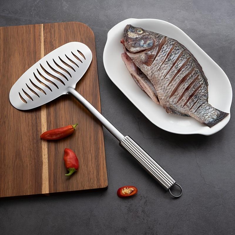 1PC Large Stainless Steel Fish - огляд і ціна Okonomiyaki Spatula