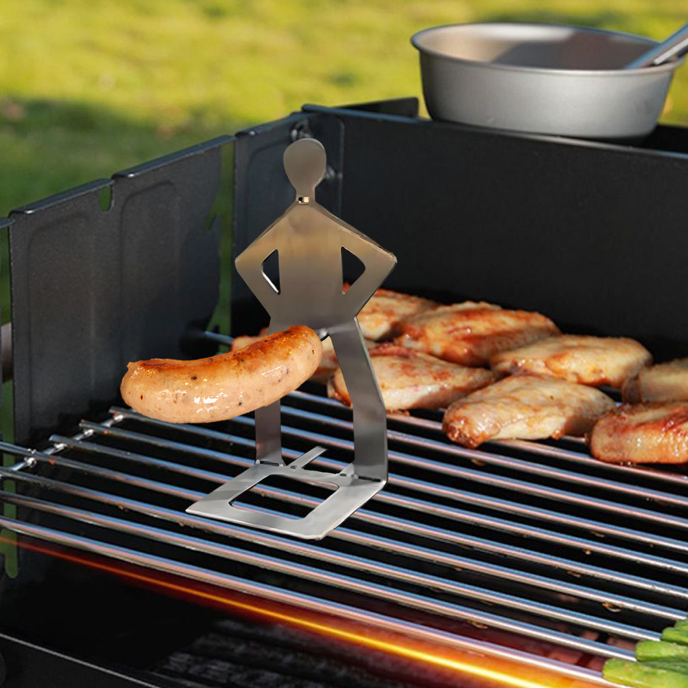 1-5PCS Stainless Steel BBQ Sau - огляд і ціна Hot Dog Press