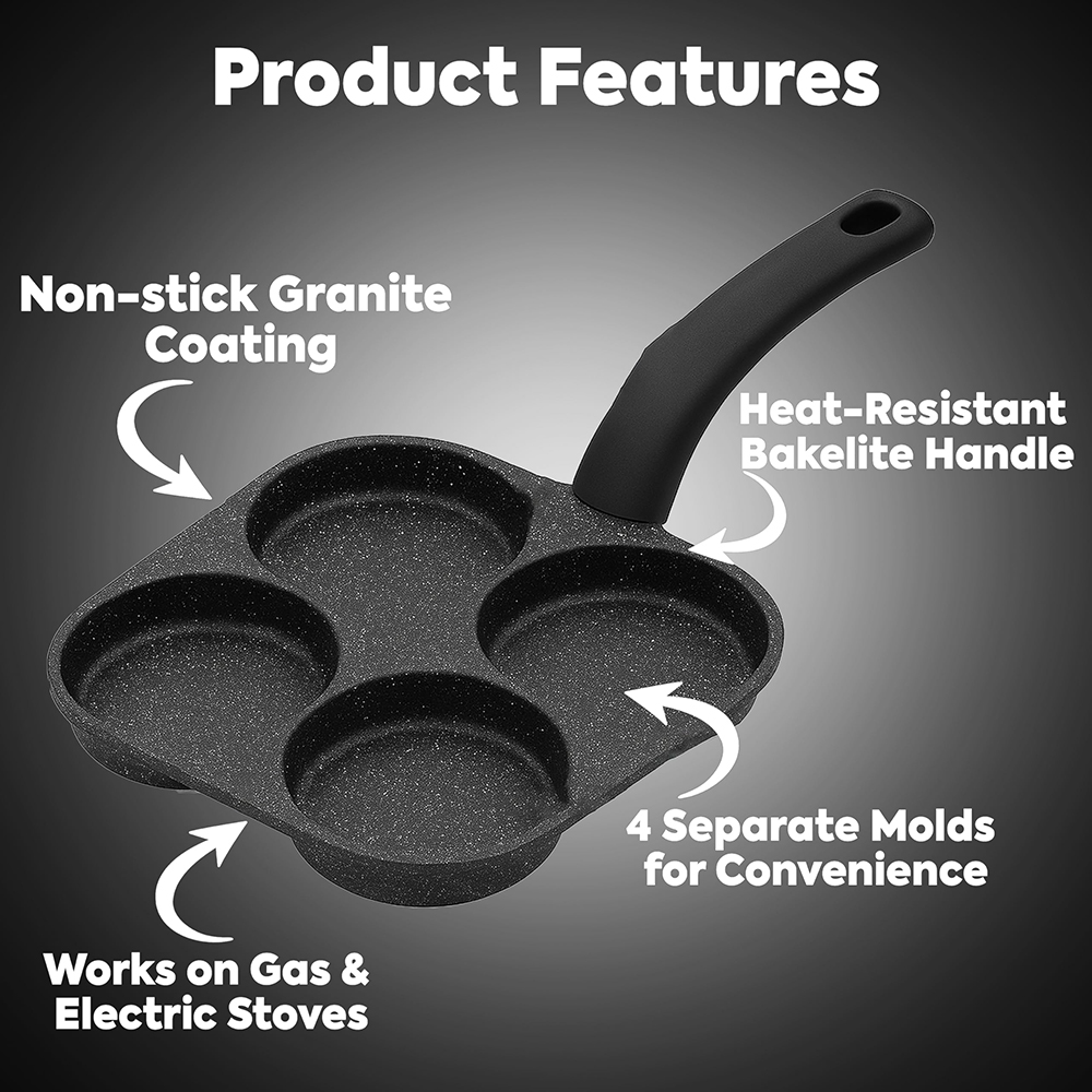 Egg Frying Pan Nonstick Pancak - огляд і ціна Mini Pancake Griddle