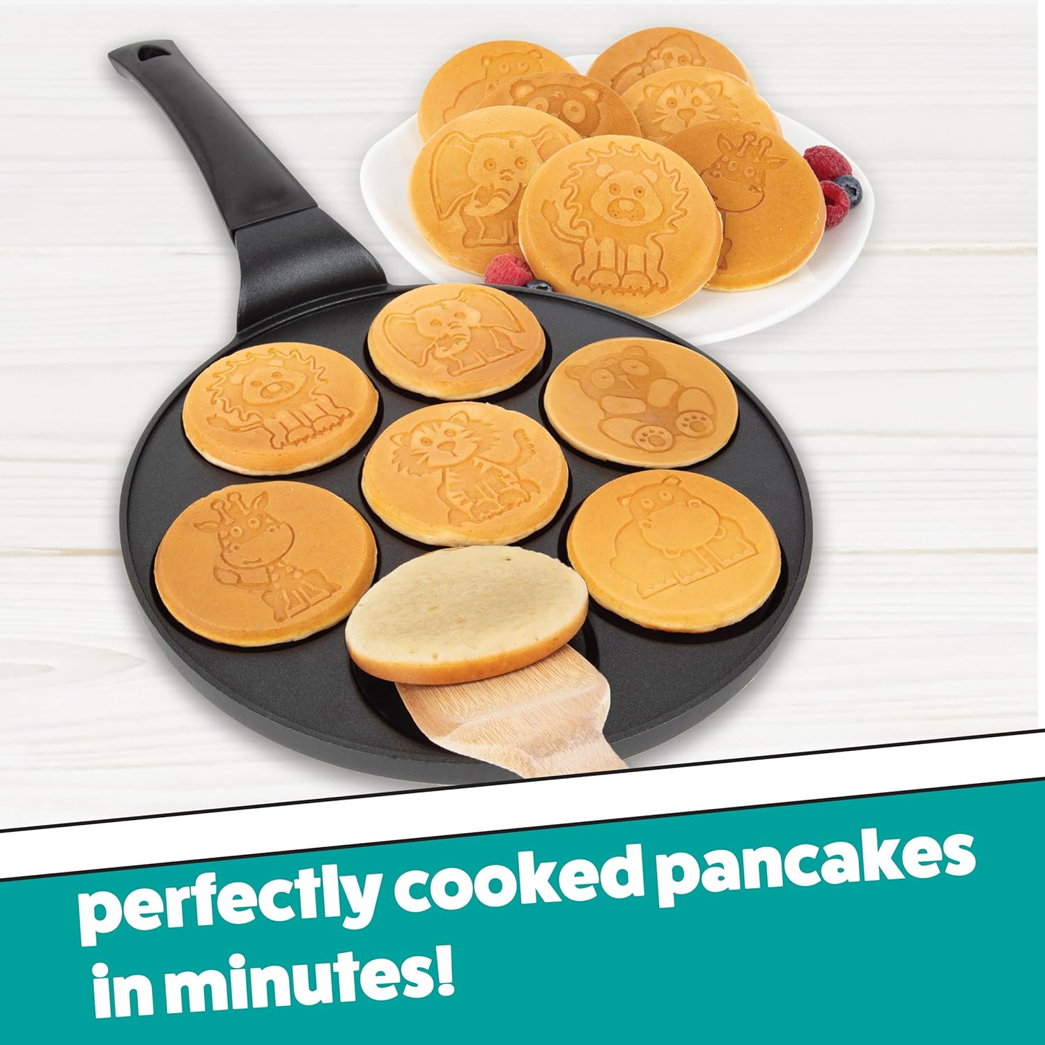 Animal Mini Pancake Pan - Make - огляд і ціна Mini Pancake Griddle