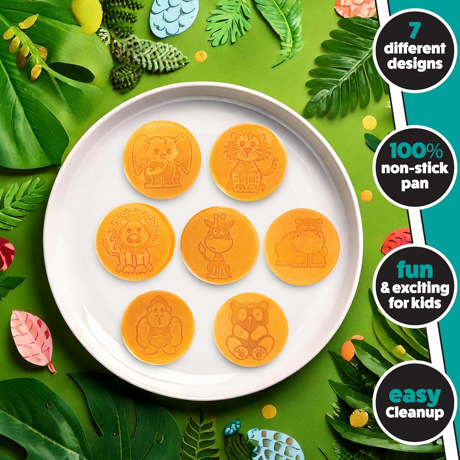 Animal Mini Pancake Pan - Make - огляд і ціна Mini Pancake Griddle