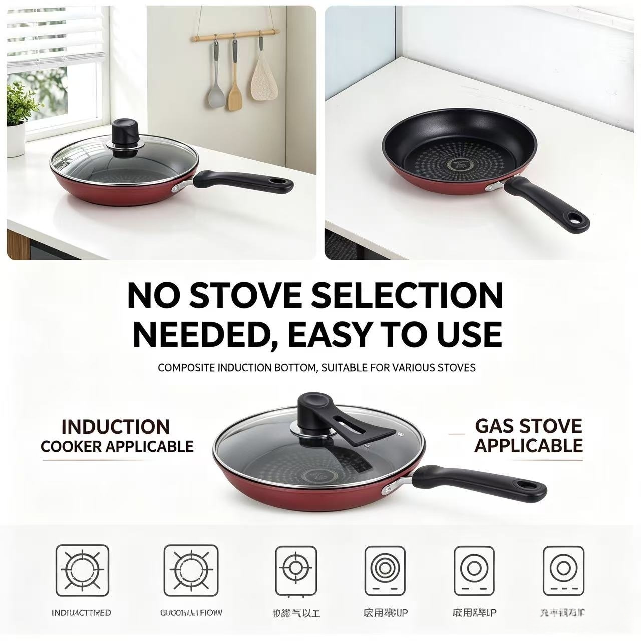 Non-Stick Cast Iron Frying Pan - огляд і ціна Mini Pancake Griddle